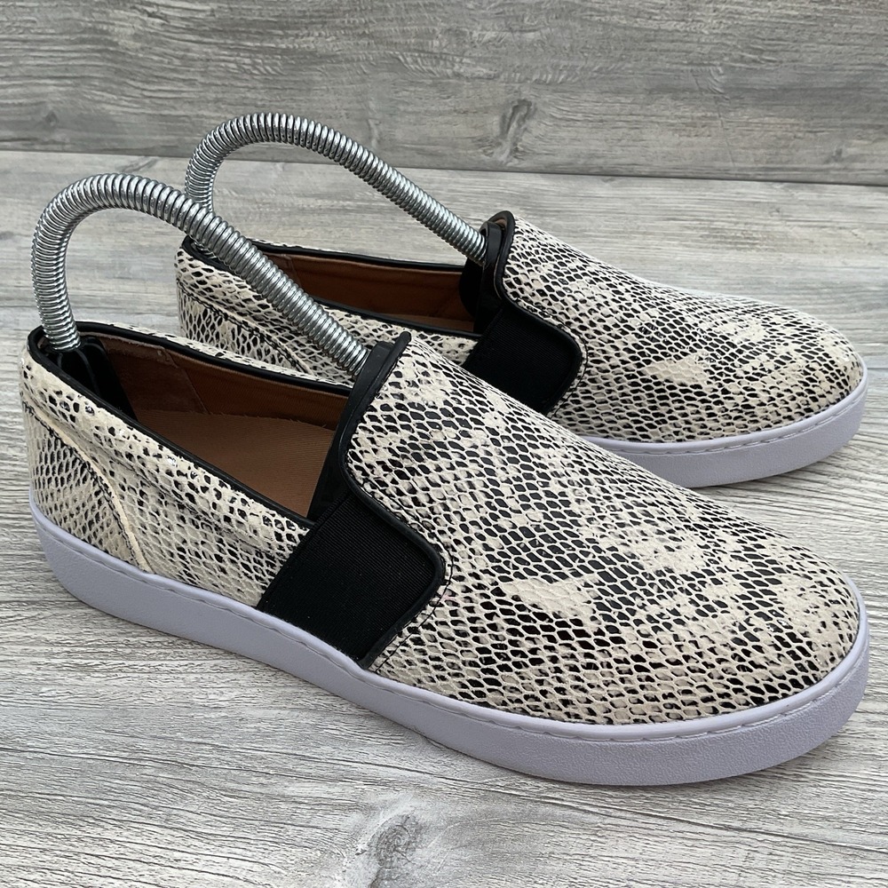 Vionic Demetra Women's Casual Slip-on Comfort Shoes Sneaker Snake Print Size 7